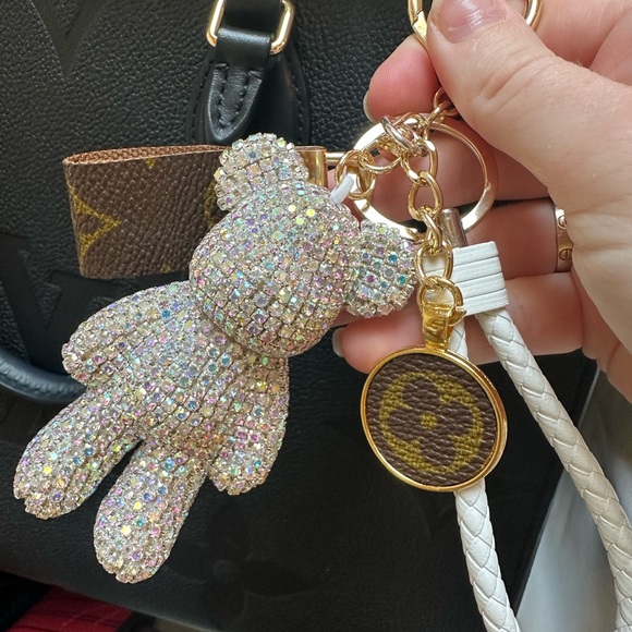 Handmade bling luxury keychain